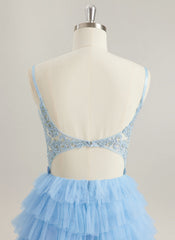 Ballkjole/Prinsesse V-hals Gulvlengde Tyll Ballkjoler Med Blondeapplikasjoner Rhinestone